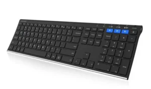 Arteck HB192 Multi-Device Stainless Steel Keyboard